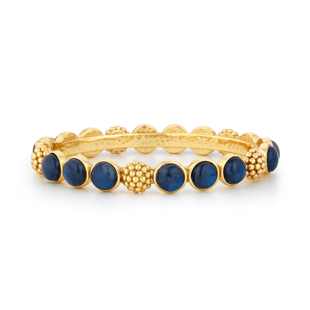 Berry Gem Hinged Bangle - Blue Labradorite – Capucine De Wulf