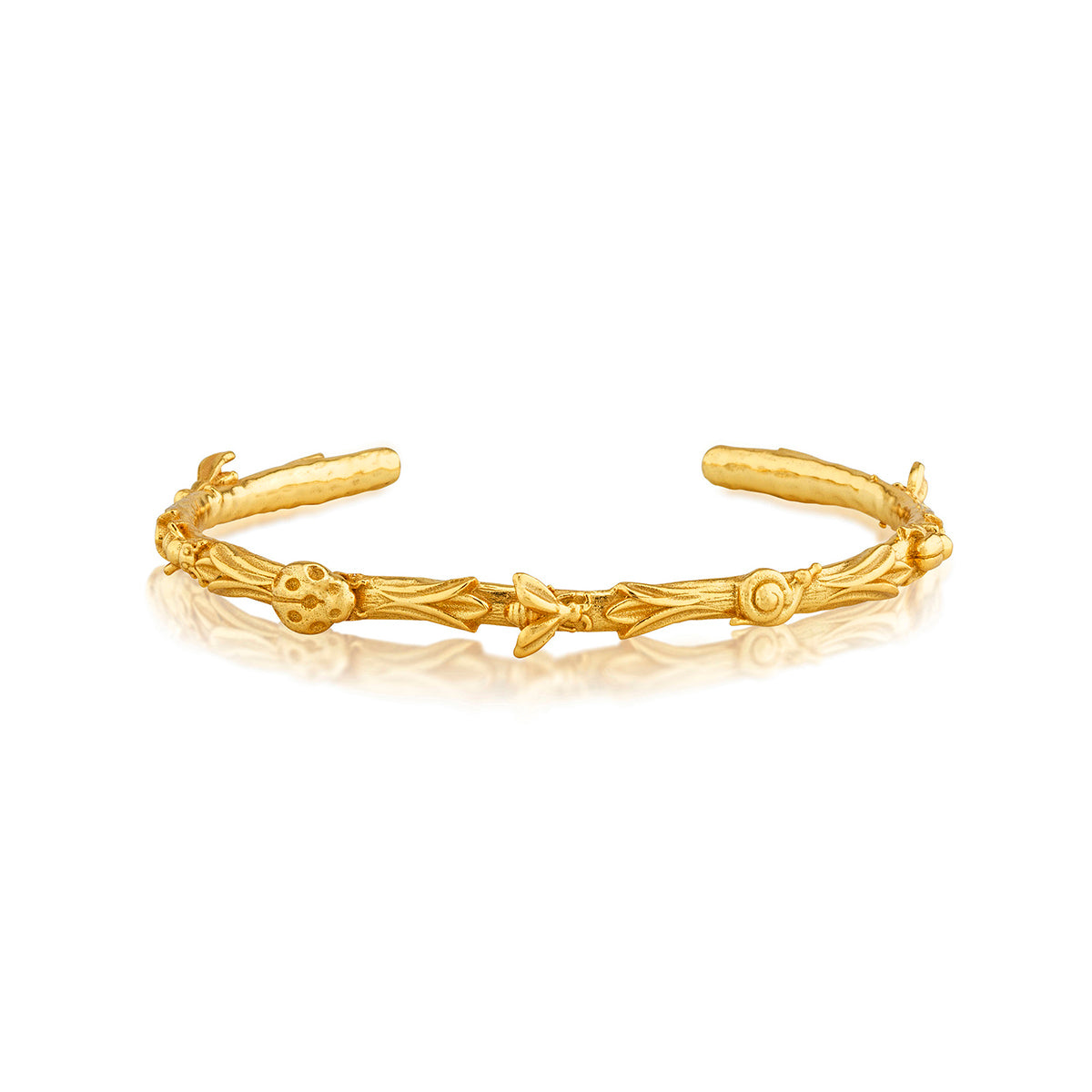 Meadow Companions Petite Cuff - Gold – Capucine De Wulf
