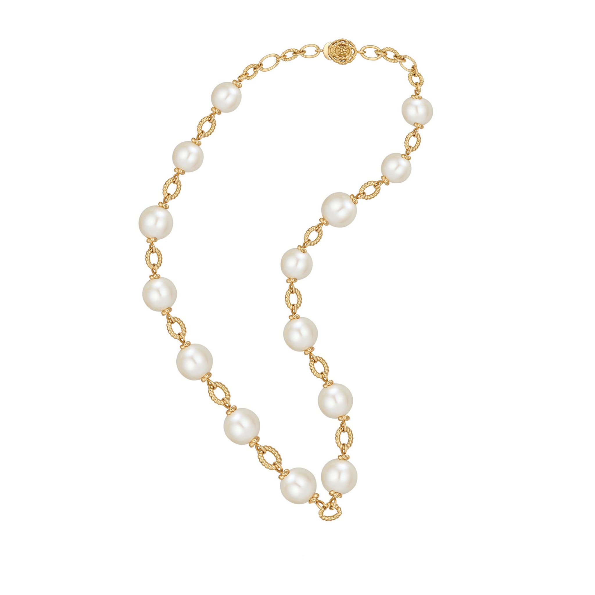Matriarch Pearl Chain Necklace - 9mm