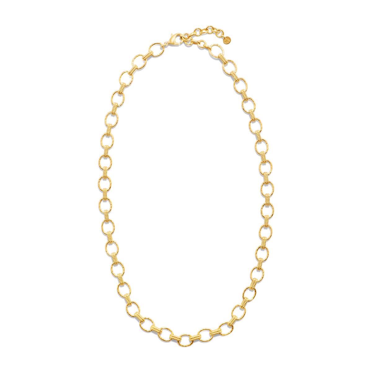 Cleopatra Small Link Necklace, 16 in +2 in - Gold – Capucine De Wulf