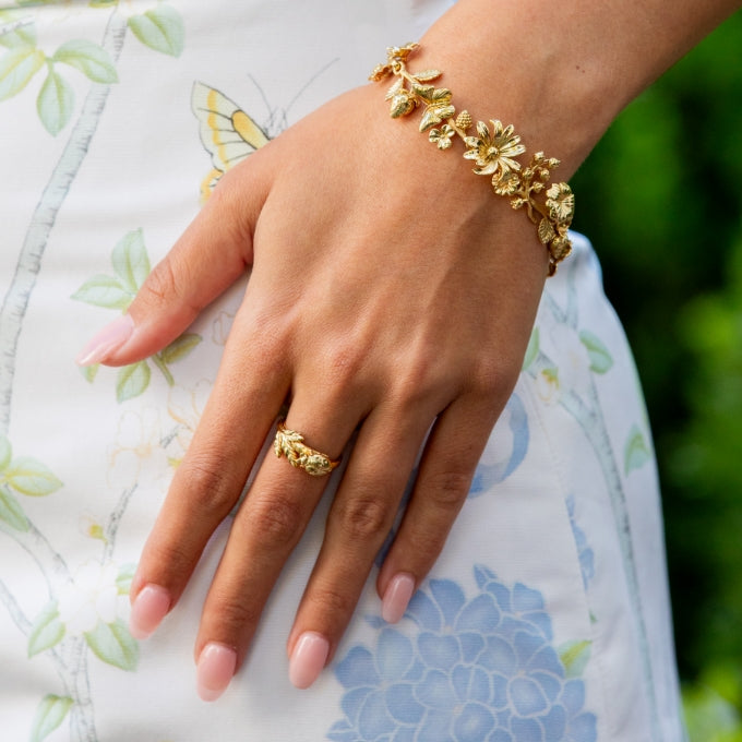 Mermaid Garden Bouquet Bracelet