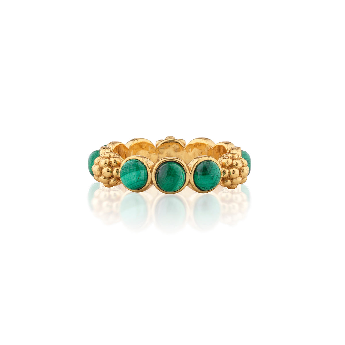 Berry Gem Ring - Malachite