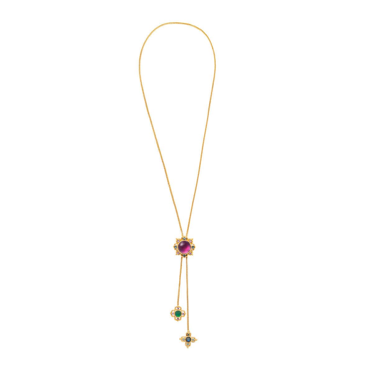 Contessa Bolero Necklace, 24" - Multi Close Up