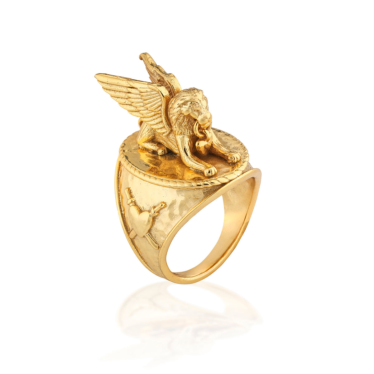 Lionheart Ring - Gold