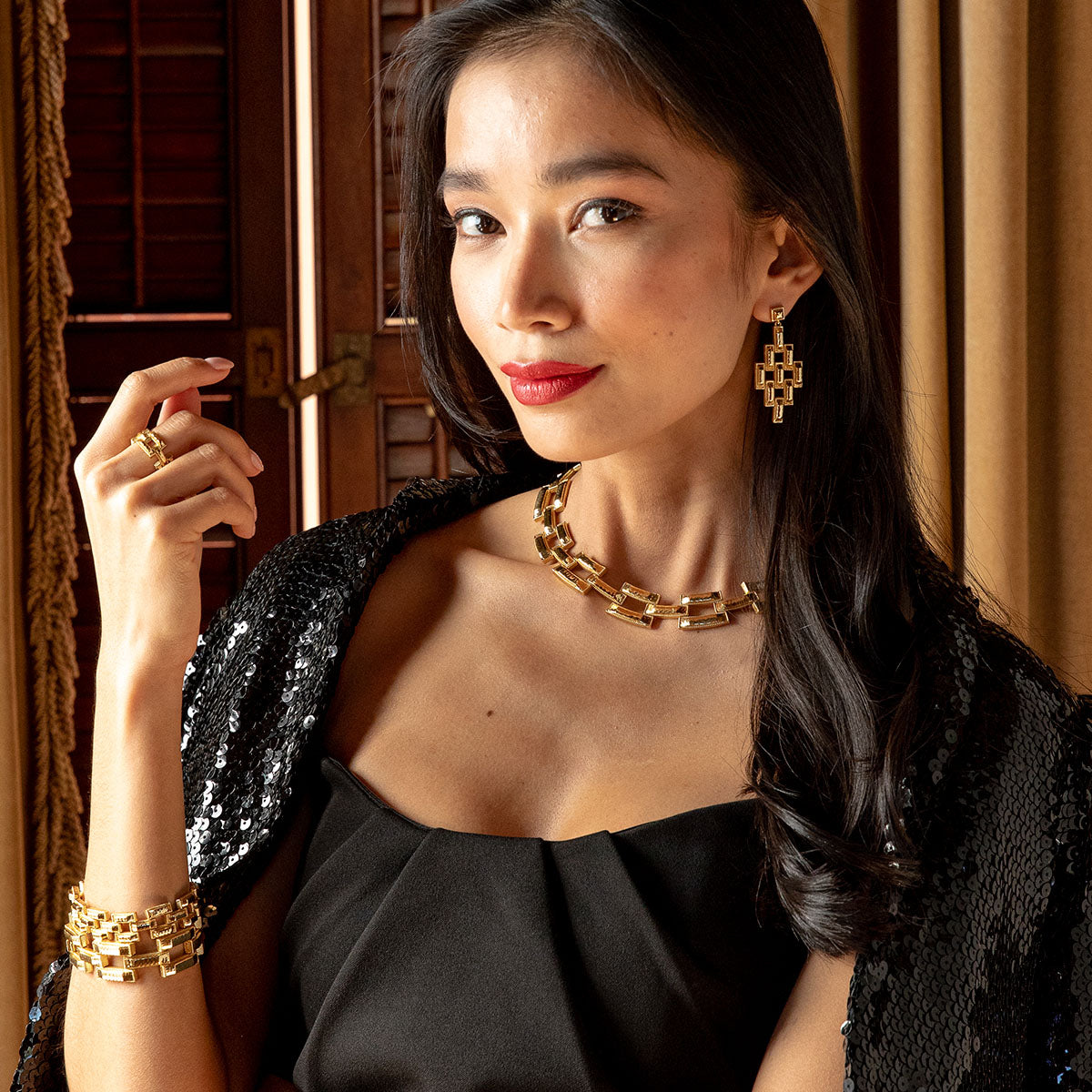 Pathway Link Necklace - Gold – Capucine De Wulf