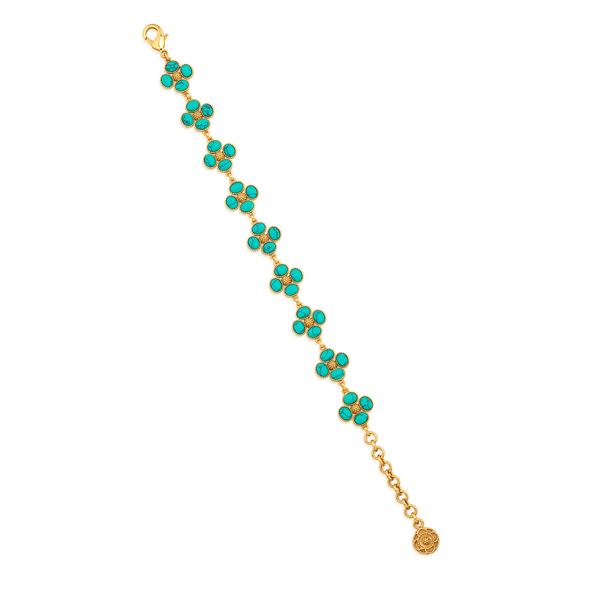 Berry Clover Link Bracelet, 7