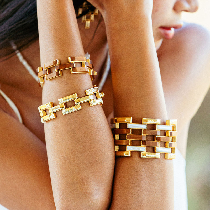 Bracelets close-up image.