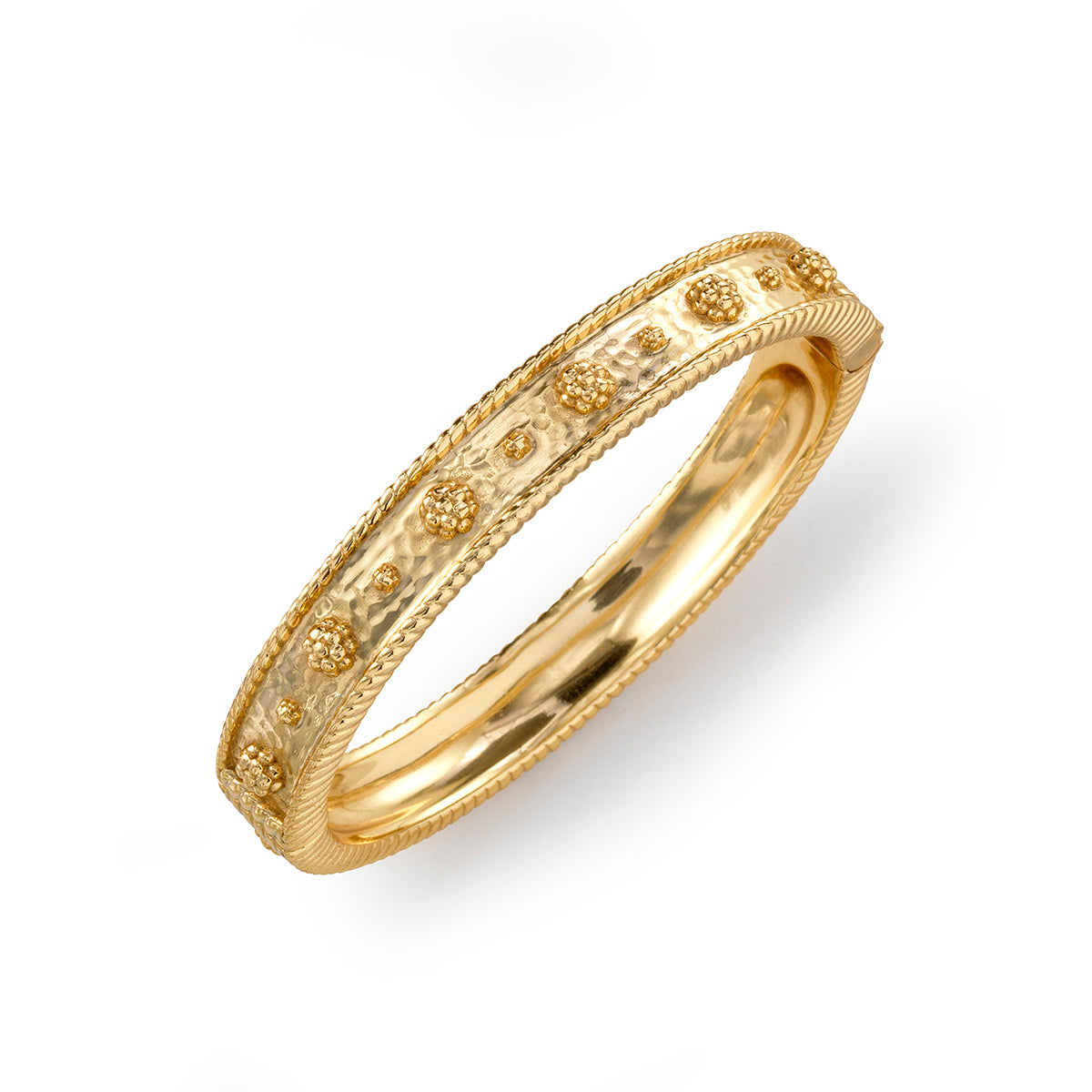 Berry Classic Hinged Bangle - Gold – Capucine De Wulf