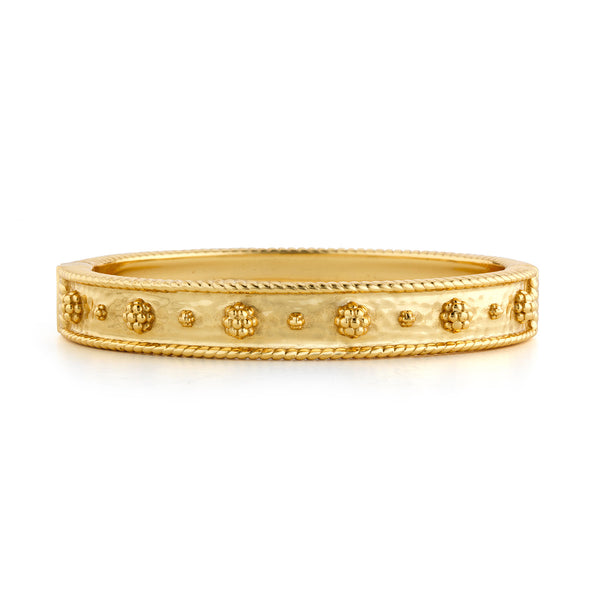 Berry Classic Hinged Bangle - Gold – Capucine De Wulf