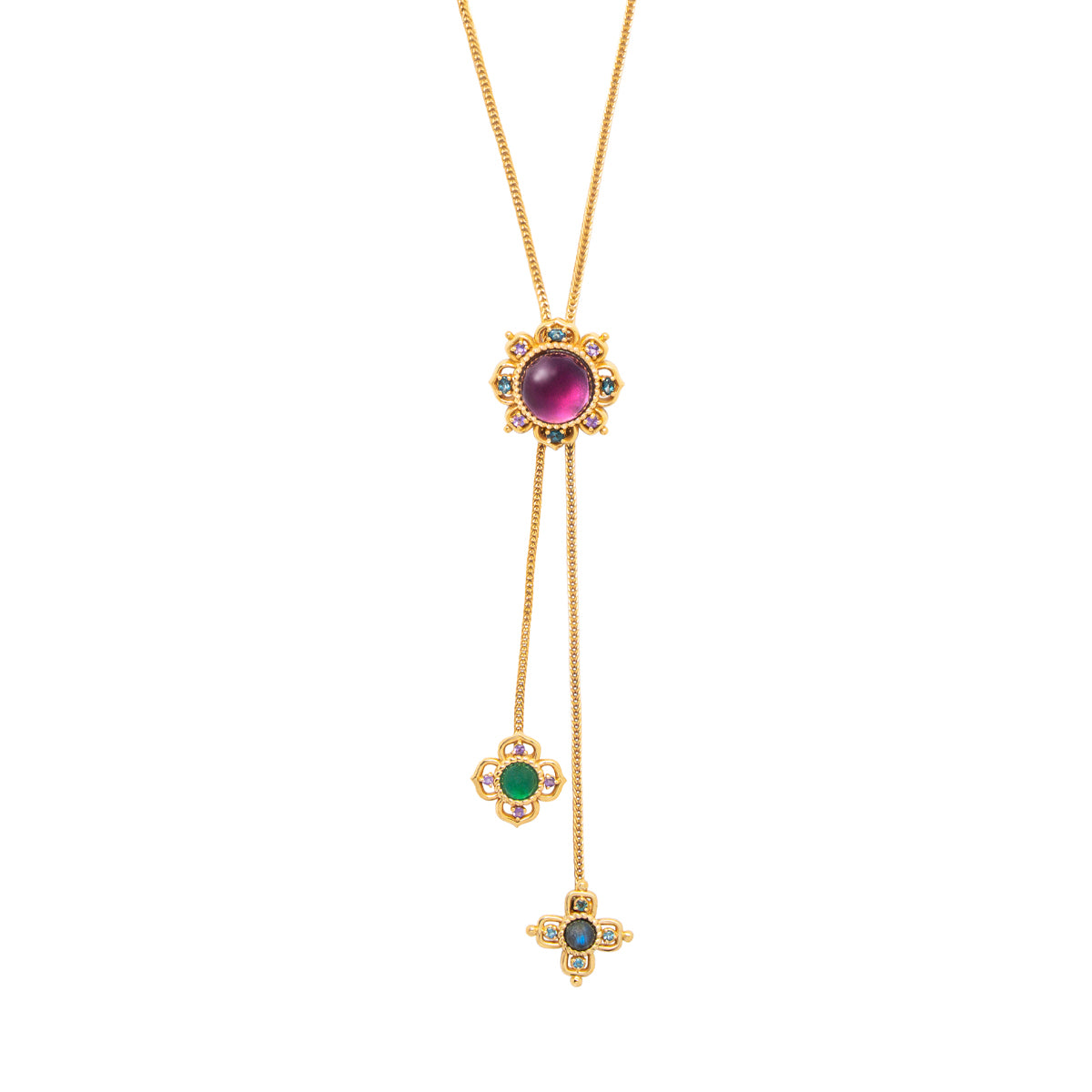 Contessa Bolero Necklace, 24" - Multi