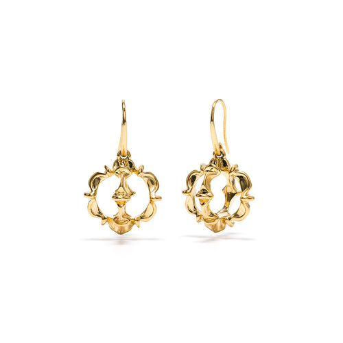 The alluring undefinable nature of these earrings make them your ‘wear with everything’ petite statement pieces. They are big enough to notice and small enough to be understated. From our Bohémienne collection, these earrings are perfect for any activities you may wish to participate in while looking glamorous.