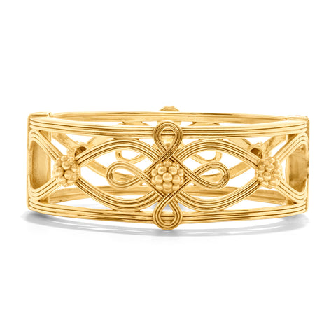 アクセサリー Simple Gold Bangle K10YG IMG_4205_ad6aea75-0674-427b-
